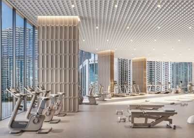 One Twenty Brickell Signature Residences Gym
