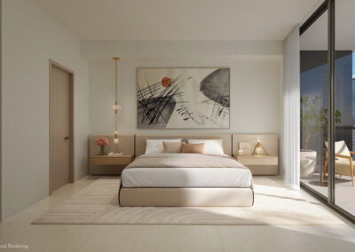 One Twenty Brickell Signature Residences Bedroom