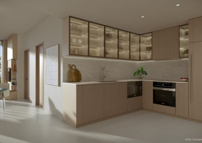 One Twenty Brickell Signature Residences Kitchen