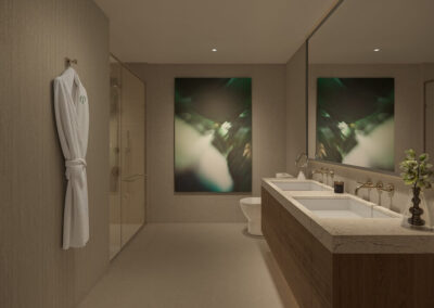 One Twenty Brickell Signature Residences Bathroom